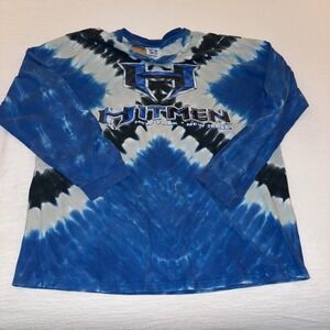 Liquid‎ Blue Hitmen New York New Jersey Tie Dye vintage Shirt Mens 2XL